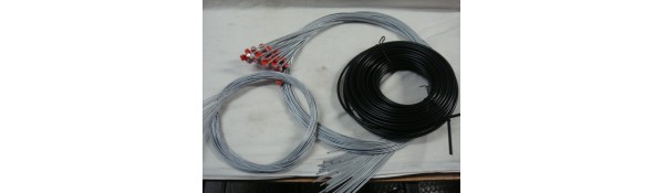 Gomas, juntas, cables
