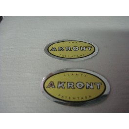 Logos llanta Akront 2 unidades