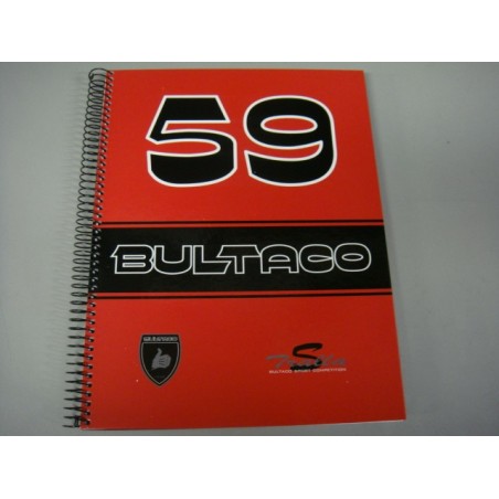 Libreta block de notas Bultaco