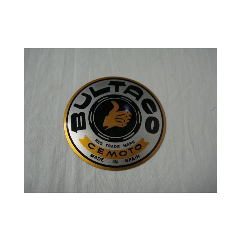 Logo Metalico Bultaco