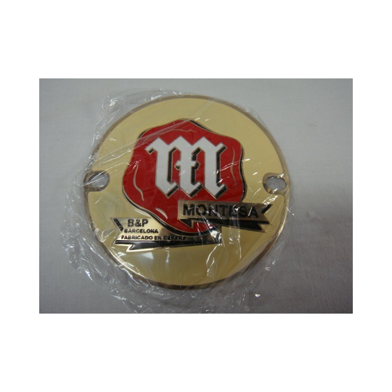 Logo Metalico Montesa atornillado