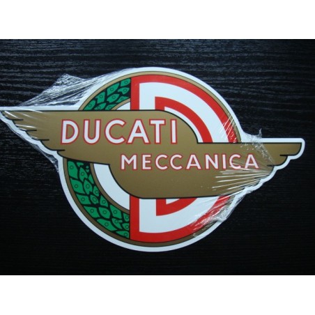 Placa metalica garaje Ducati