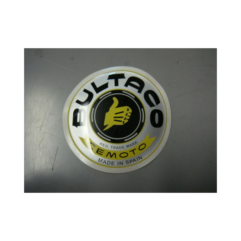 Logo Bultaco en resina 