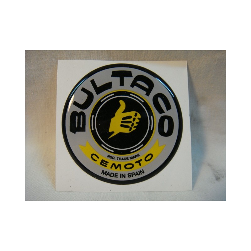 Logo Bultaco en resina