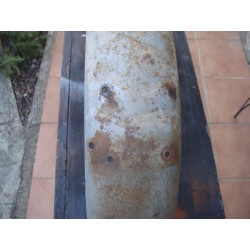 Guardabarros trasero con portamatricula