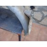 Guardabarros trasero con portamatricula