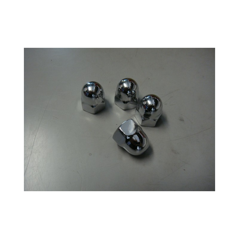 Tuercas ciegas cromadas para amortiguadores