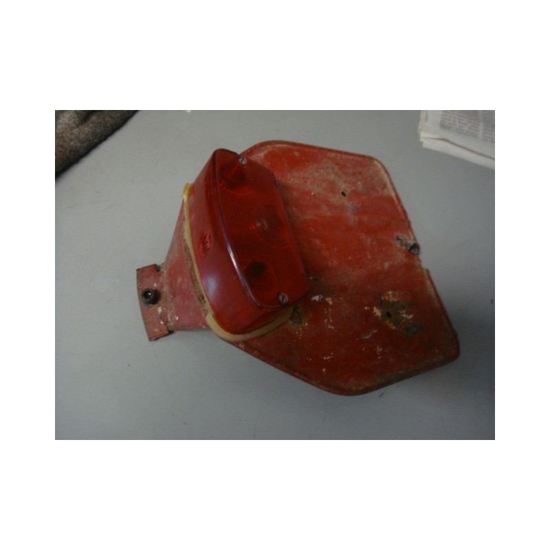 Portamatricula con piloto